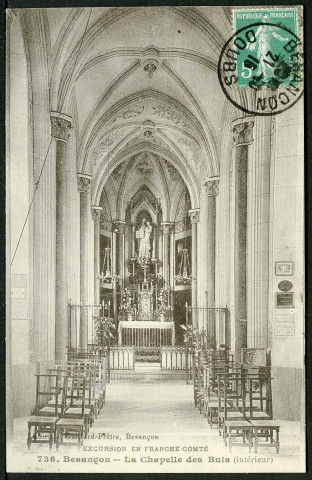 La chapelle des Buis, intérieur