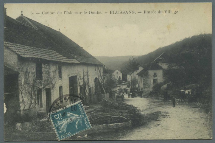 Entrée du village