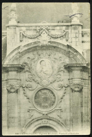 Eglise Saint-Jean, portail d'entrée