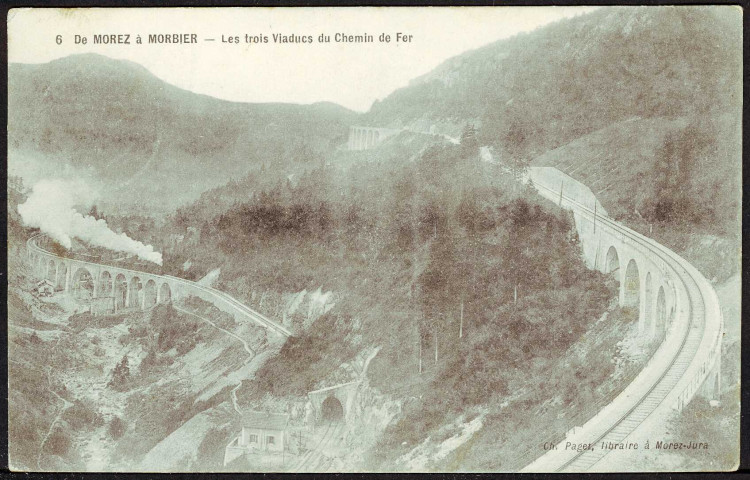 Les trois viaducs du chemin de fer