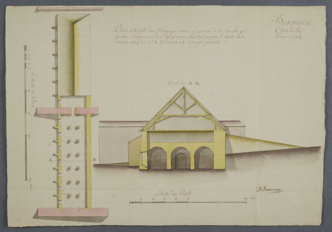 Magasin voûté