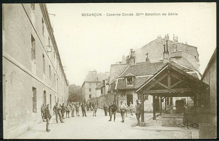 Caserne Condé, 30e bataillon du génie, manoeuvres
