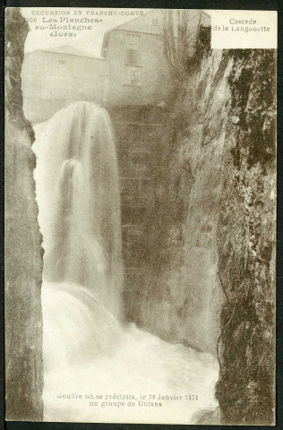 Cascade de la Langouette