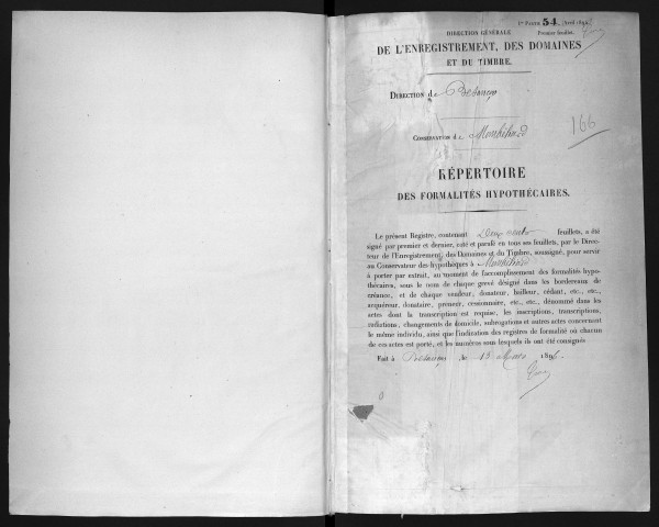 Volume n° 166