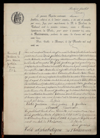 N 1901-1912
