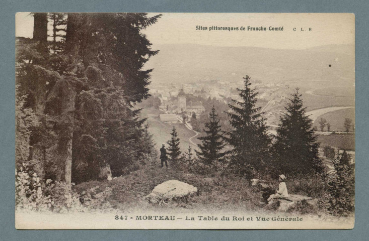 La Table du Roi et vue générale
