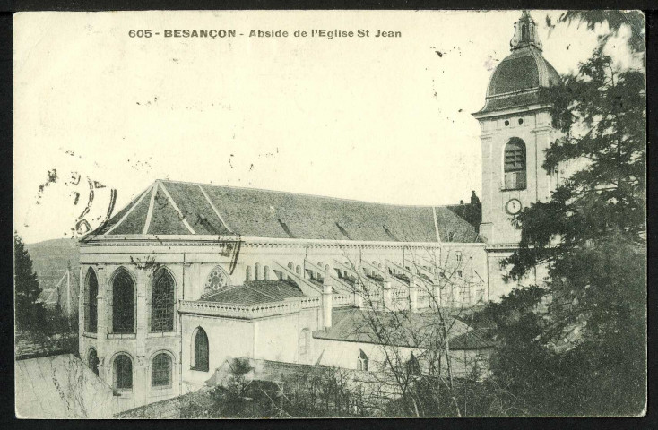 Abside de l'église Saint-Jean