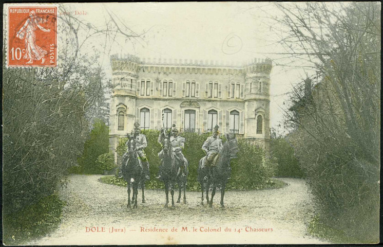 Résidence de M. le colonel du 14e chasseurs