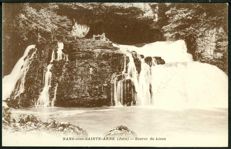 La grotte de la source du Lison
