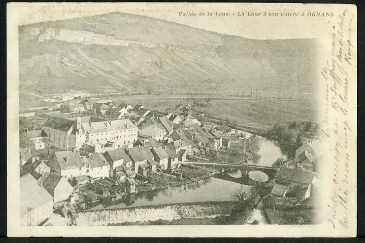 La Loue à son entrée à Ornans