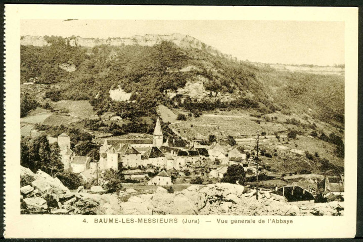 Vue de l'abbaye