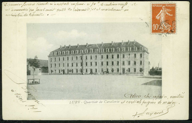 Le quartier de cavalerie