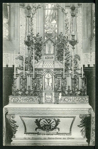 Maître-autel de la chapelle