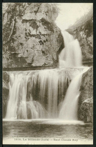 La Billaude (Jura). Saut Claude Roy