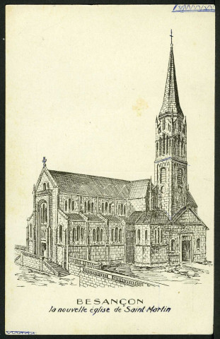 La nouvelle église de Saint-Martin