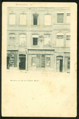 Maison où est né Victor Hugo