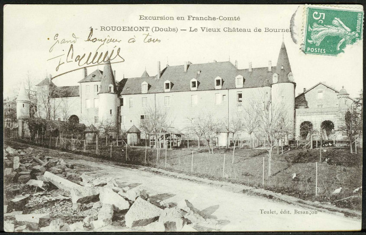 Le vieux château de Bournel