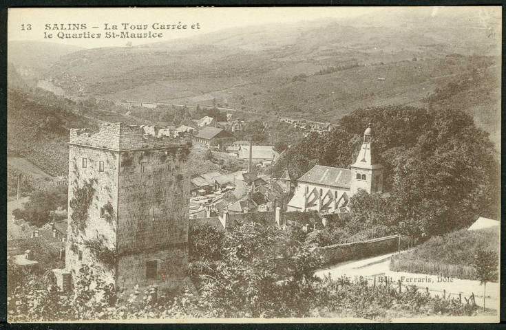 La Tour Carrée et le quartier Saint-Maurice