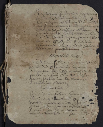 B 1643-1691