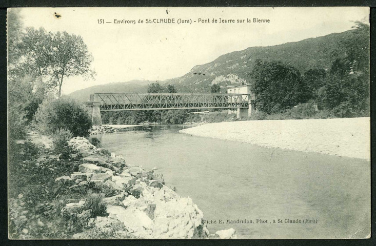 Pont de Jeurre sur la Bienne