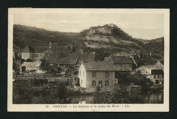 Le château et la roche du Mont