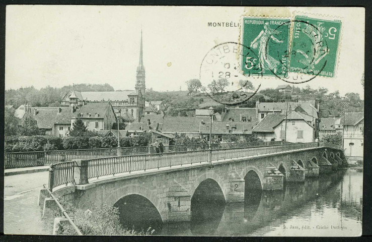 L'église catholique et le grand pont