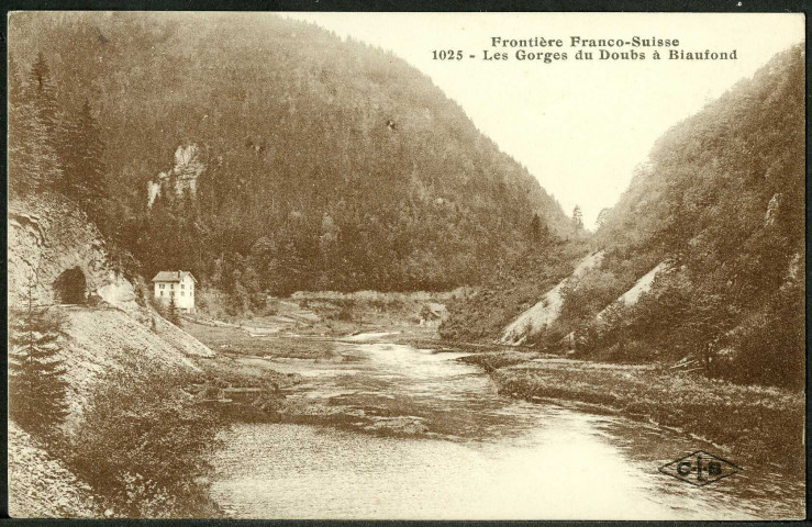 Les gorges du Doubs à Biaufond