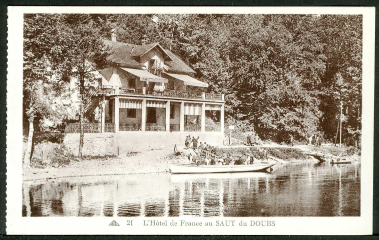 L’Hôtel de France au Saut du Doubs