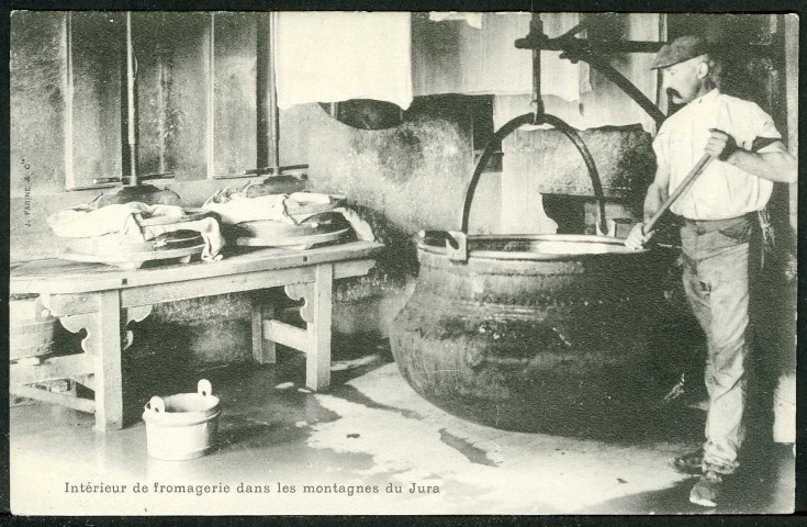 Fromagerie Vir dans les montagnes du Jura