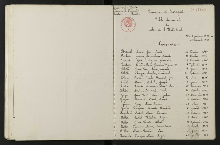 1943-1952