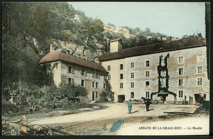 Façade du moulin