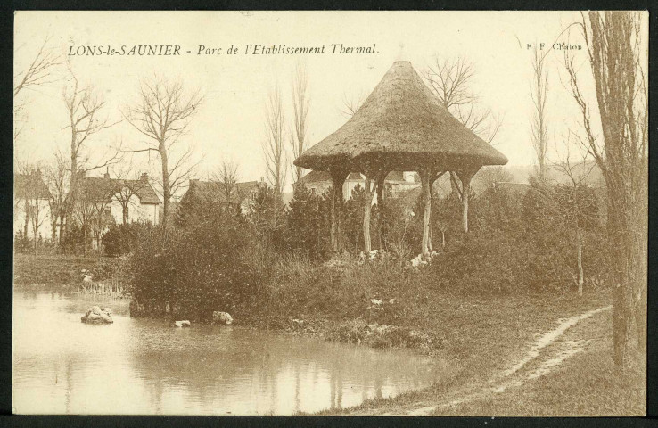 Parc de l'établissement thermal