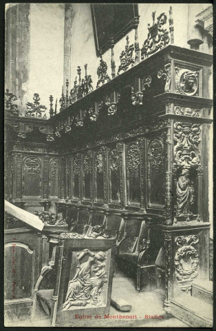 Eglise. Stalles (avant 1908)