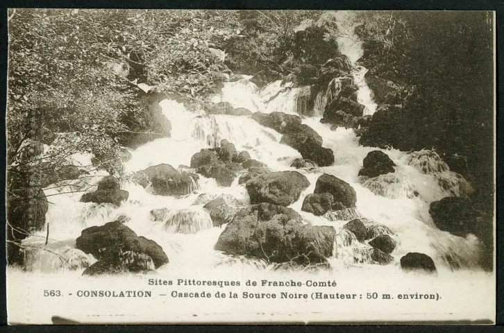 Cascade de la source Noir