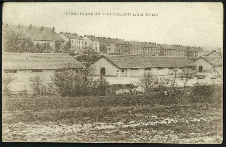 Vue Nord du camp