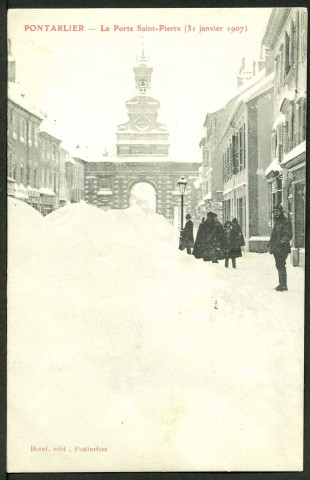 Vue de la porte Saint-Pierre