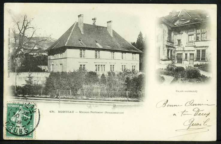 Maison Pertusier, renaissance