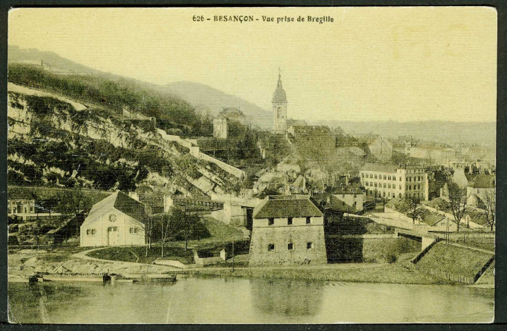 Vue générale prise de Bregille