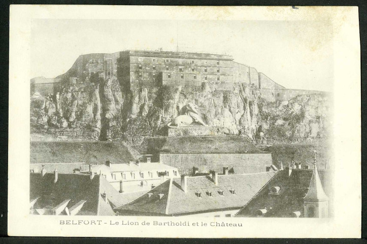 Le château et le lion