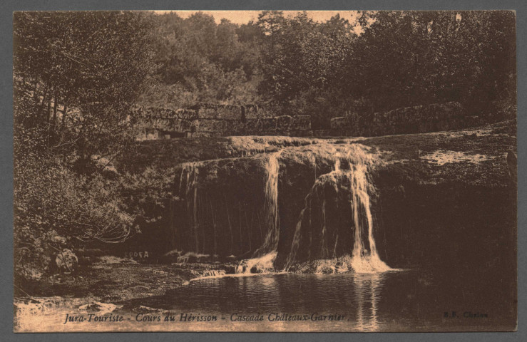Cours du Hérisson. Cascade Châteaux-Garnier