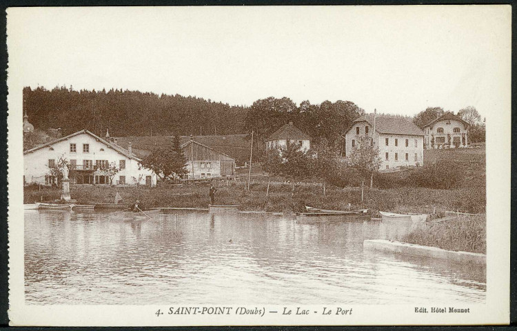 Le lac ; le port