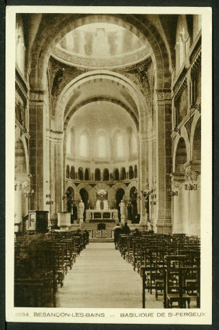 Basilique de Saint-Ferjeux, l'intérieur