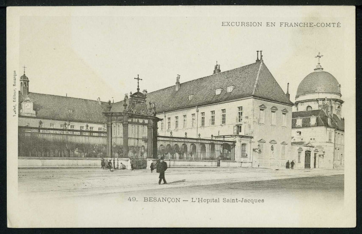 Vue générale de l'hôpital Saint-Jacques