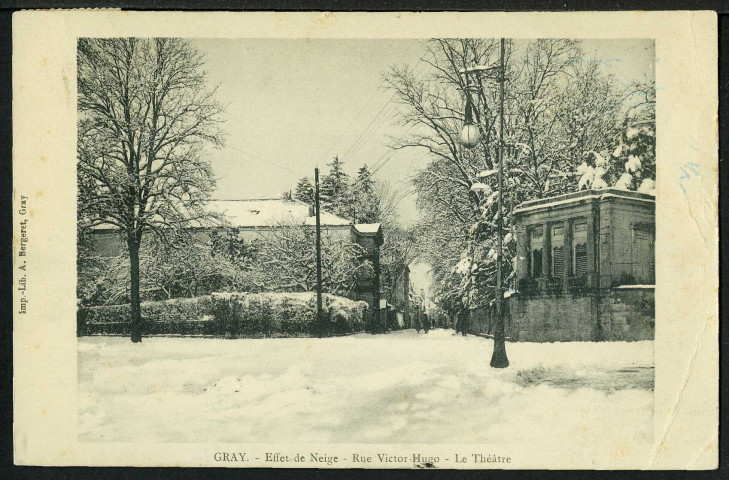 Rue Victor Hugo, le théâtre