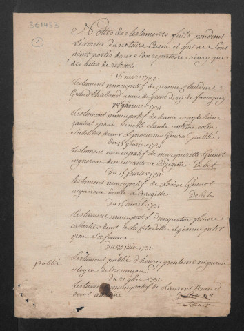 Répertoire chronologique