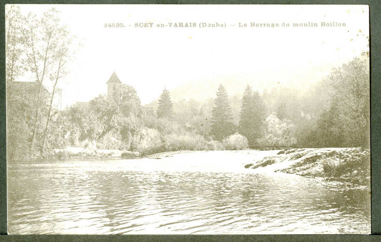 Le barrage de Moulin Boillon
