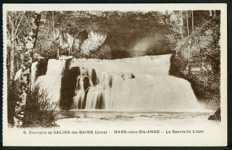 La grotte de la source du Lison