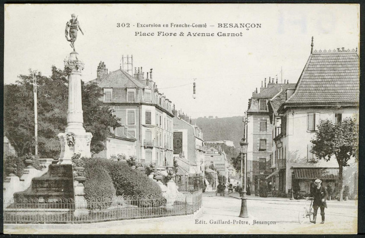 Place Flore et avenue Carnot