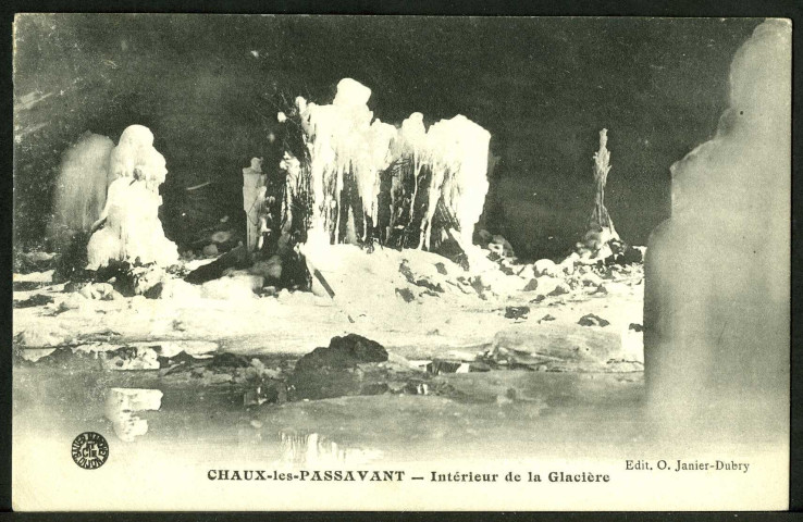 Intérieur de la glacière