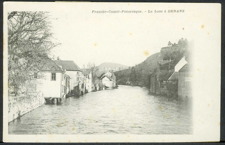 Vielles maisons sur la Loue